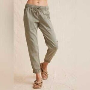 Cloth & Stone Linen Blend Joggers - ( Note ) Mint